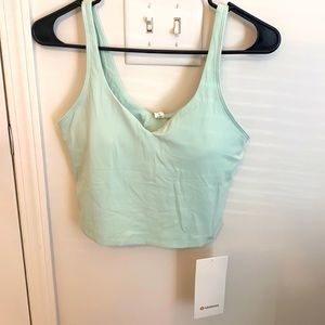 NWT LULULEMON ALIGN TANK 💫 DELICATE MINT 8
